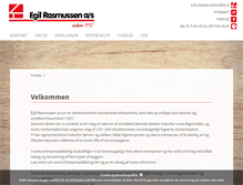 Tablet Screenshot of egil-rasmussen.dk
